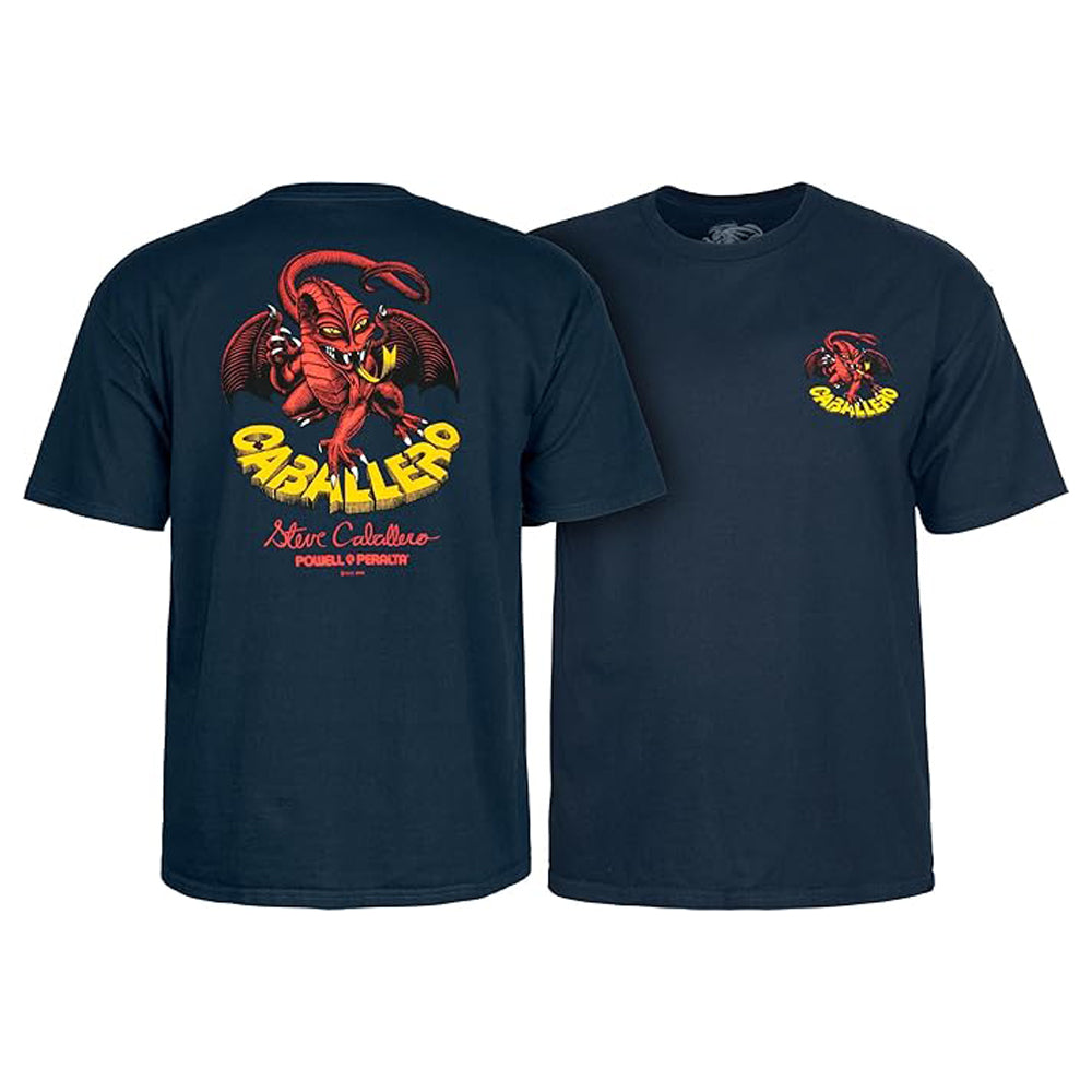 Powell Peralta Cab Dragon 2 S/S Tee Navy XL