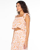 Roxy Sunny Adelaide Crop Top TEC0 M