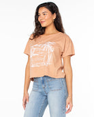 Roxy Beach Sketch SS Tee CLB0 XS