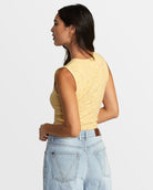 RVCA SHIVER SWEATER TANK YGD0 M/10