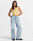 RVCA SHIVER SWEATER TANK YGD0 M/10