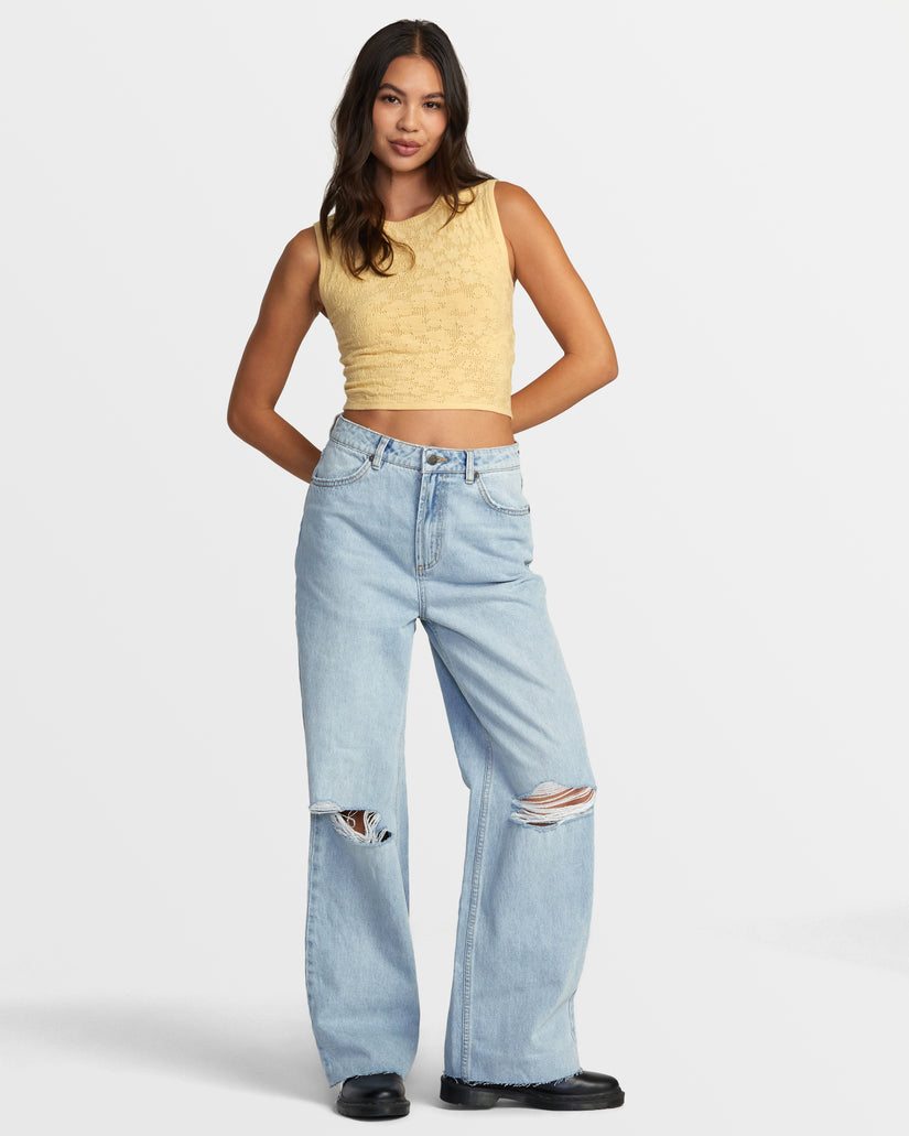 RVCA SHIVER SWEATER TANK YGD0 XS/6