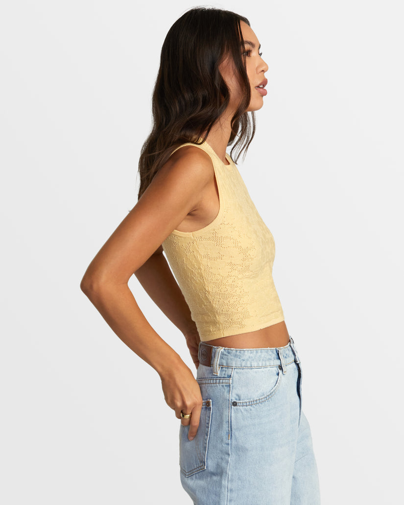 RVCA SHIVER SWEATER TANK YGD0 M/10