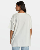 RVCA SKELETON TEE WPW-WHISPER WHITE XS