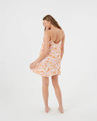 Roxy Beachy Vibes Lace Up Side Cover Up PCO L
