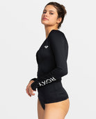 Roxy New Essentials LS Zipped Lycra  KVJ0 L