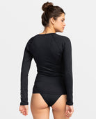 Roxy New Essentials LS Zipped Lycra  KVJ0 L
