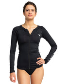 Roxy New Essentials LS Zipped Lycra  KVJ0 S