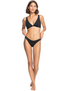 Roxy Beach Classics High Leg Bikini Bottom KVJ0-ANTHRACITE M