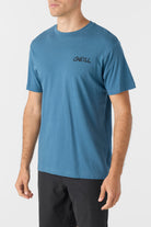 O'NEILL DAYS END STANDARD FIT TEE TEL-TEAL XL