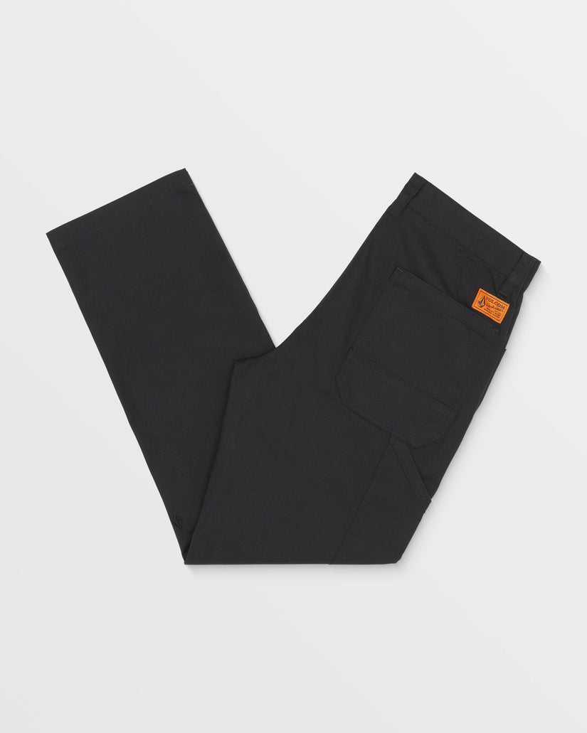 Volcom Workwear Gage Work Pants BLK 36