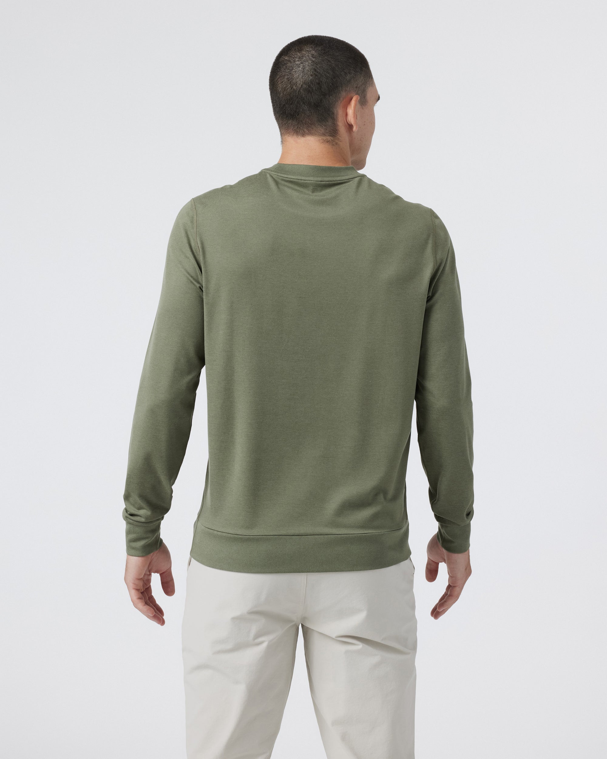 Vuori Ponto Performance Crew HMT-DarkMetalHeather S