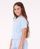 Rip Curl Sun Sol Bobbi Tee 8962-MidBlue 14