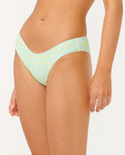 RIP CURL SUNRISE BEACH CHEEKY HIPSTER LIME XS