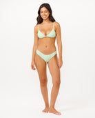 RIP CURL SUNRISE BEACH CHEEKY HIPSTER LIME XS