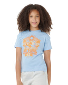 RIP CURL SUN SOL ART TEE - GIRL 8962-MidBlue 10
