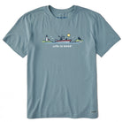 Life is Good Crusher LITE Vintage Fishing SS Tee
