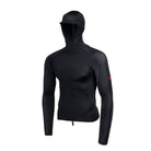 Florence Marine LS Hooded Rashguard BLK-Black S