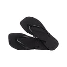 Havaianas Slim Square Womens Sandal 0090-Black 9
