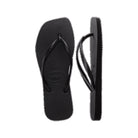 Havaianas Slim Square Womens Sandal 0090-Black 6