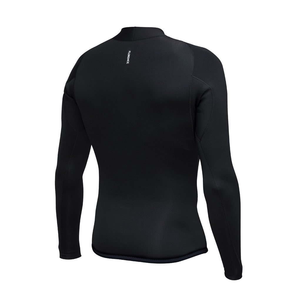 Florence Marine X 1.5mm FlatLock Wetsuit Jacket BLK XL
