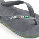 Havaianas Brazil Logo Mens Sandal 5002-Steel Grey-Steel Grey 8