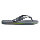 Havaianas Brazil Logo Mens Sandal 5002-Steel Grey-Steel Grey 13