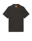 Rhythm Vintage Terry Polo BLK-Vintage Black 2M