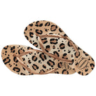 Havaianas Slim Animals Womens Sandals 6516-Beige-Beige 11