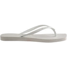 Havaianas Slim Square Womens Sandal 0001-White 6