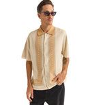 Rhythm Loma Knitted SS Shirt NAT-NATURAL 4XL