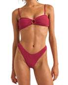 Rhythm Isla Rib Skimpy Pant SAN-SANGRIA 4L