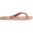 Havaianas Slim Organic Womens Sandal 6511-Pink-Rose Gold 11