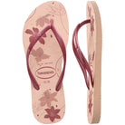 Havaianas Slim Organic Womens Sandal 6511-Pink-Rose Gold 11