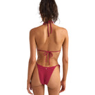 Rhythm Isla Rib Slide Tri Top SAN-SANGRIA 3M