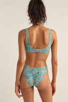 Rhythm Cabo Paisley Twist Front Top GRN-GREEN 4L