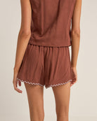 Rhythm Solis Embroidered Shorts CHO-CHOCOLATE 04