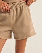 Rhythm Logo Fleece Shorts TAU-TAUPE 1XS