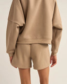 Rhythm Logo Fleece Shorts TAU-TAUPE 1XS