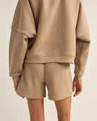 Rhythm Logo Fleece Shorts TAU-TAUPE 3M