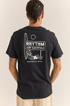 Rhythm Siesta Tee BLK-BLACK 0XS