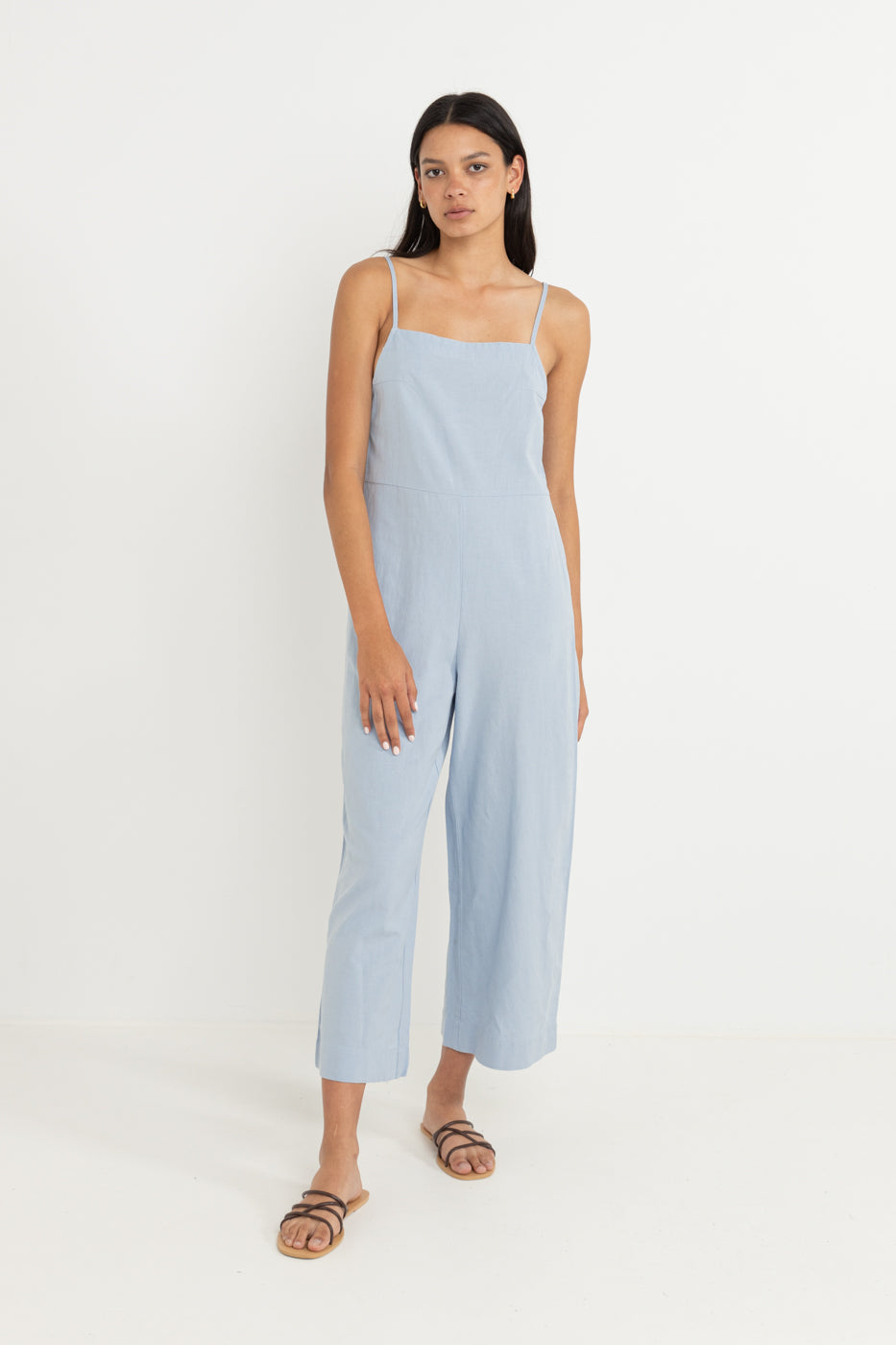 Rhythm Classic Jumpsuit 2024 BLU XS