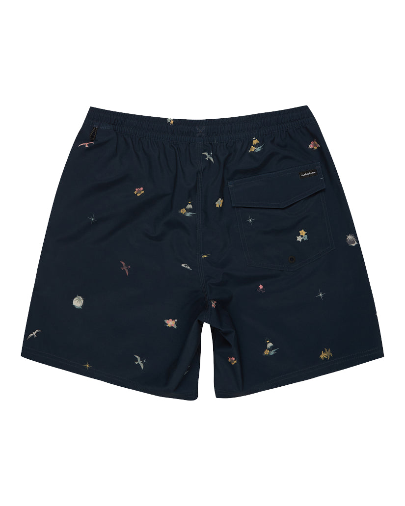 Quiksilver Surfsilk Mix Volley  KTP9-DK NAVY PRNT 4 M