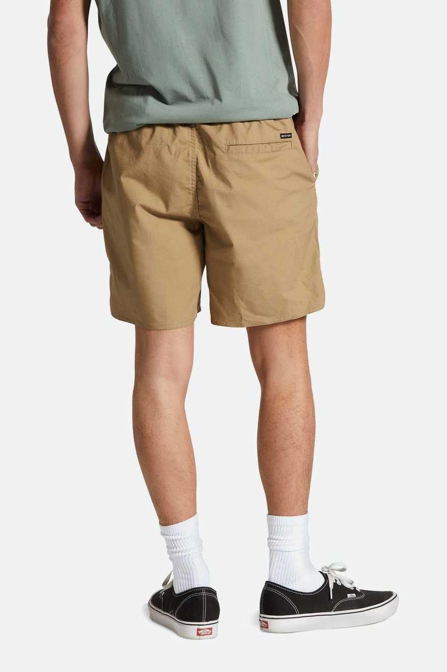 Brixton Everyday Coolmax Short Khaki M