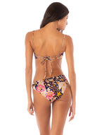 Maaji Patchwork Rose Flirt Bottom Beige M