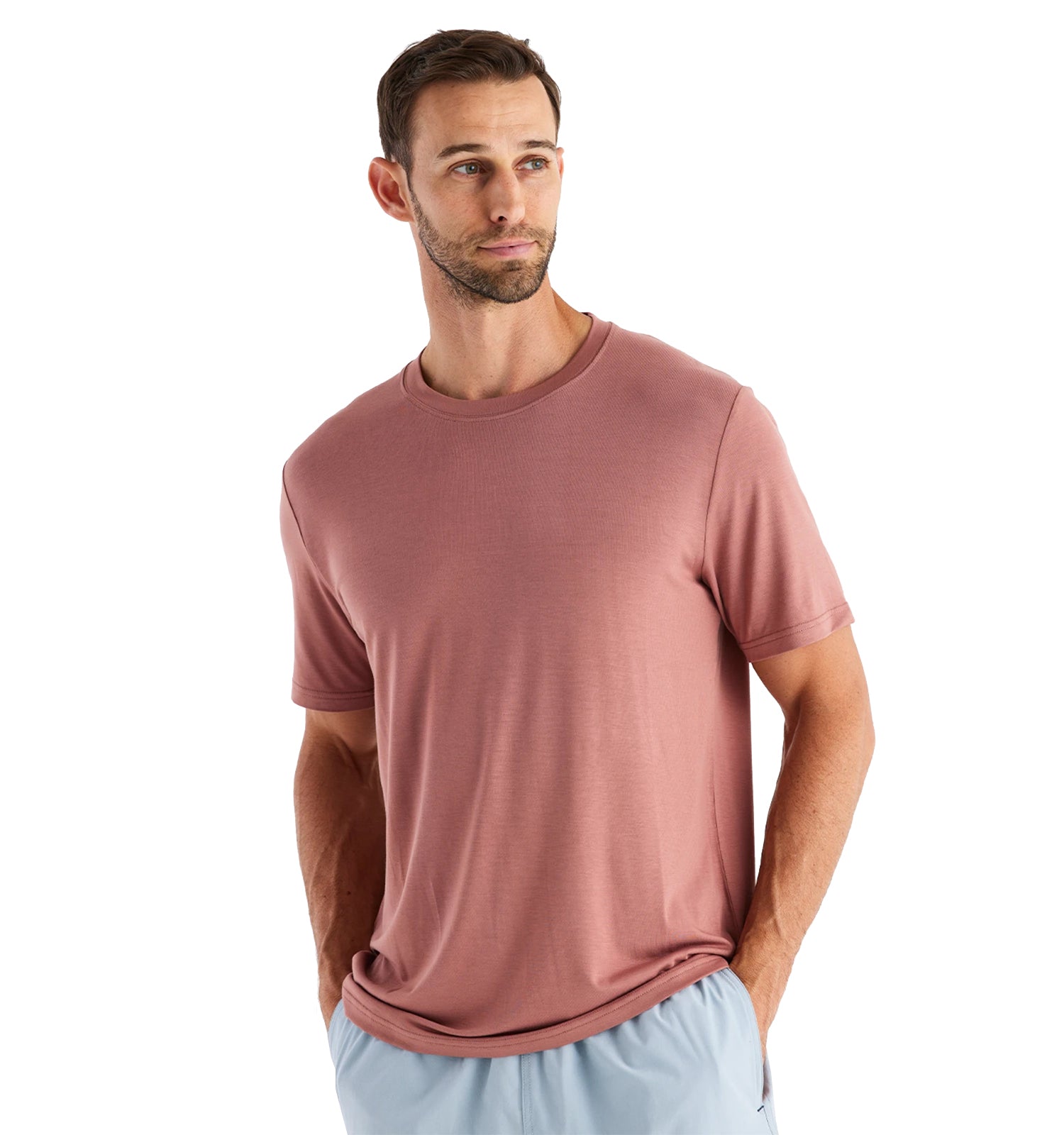 Free Fly Bamboo Motion Tee Redwood S
