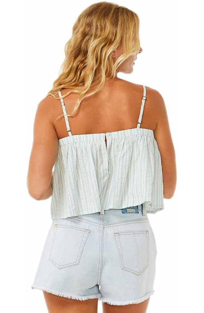 Rip Curl Hilo Top Blue/White XS