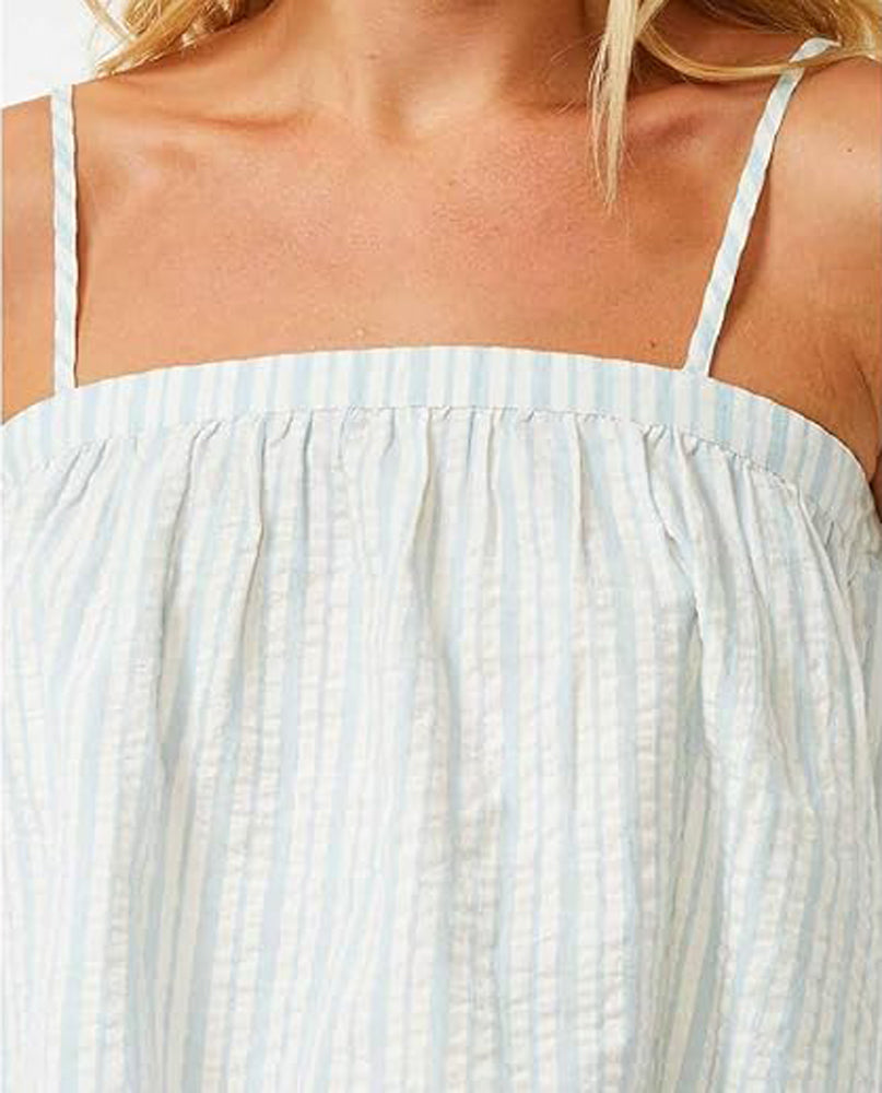 Rip Curl Hilo Top Blue/White L