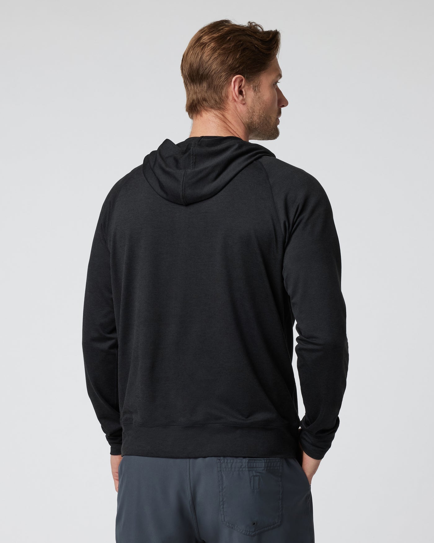 Vuori Ponto Perfor 1/2 Zip Hoodie  BLK S