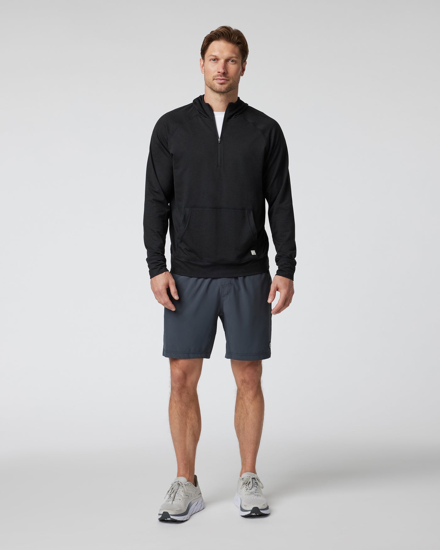 Vuori Ponto Perfor 1/2 Zip Hoodie  BLK S